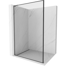 Mexen Kioto L Walk-in sprchová stěna 50x200 cm, černý vzor, kov 800-050-103-95-70