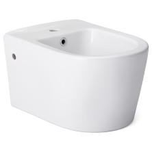 CERANO Keramický závěsný bidet Puerto bílá lesklá 35x50 cm CER-425599