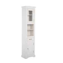 Comad ROMANTIC 800 WHITE vysoká skříňka 45cm