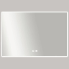 TUANA - Koupelnové LED zrcadlo Mero - 80x70 cm