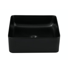 Comad UM-6276 SLIM 40 BLACK DP keramické umyvadlo na desku,´37cm, černá, DB