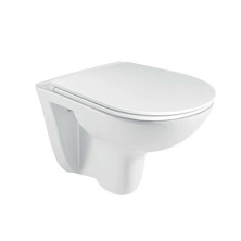 WC závěsné, RIMLESS, 530x355x360, keramické, včetně sedátka CSS124 VSD81S2