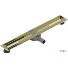 Mexen Flat 360 otočné tělo pro lineární odtok 60 cm, zlatá - 1540060