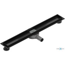 Mexen Flat 360 otočné tělo pro lineární odtok 50 cm, černá - 1740050