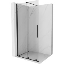 Mexen Velar Walk-in sprchová stěna 70x200 cm, transparent 8, černá 871-070-000-03-70