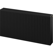 Mexen CV33 deskový radiátor 400 x 1800 mm, spodní připojení, 3040 W, černý W633-040-180-70