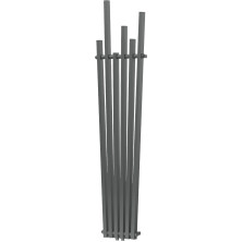 Dekorativní radiátor Mexen Omaha 1800 x 420 mm, 655 W, antracit - W208-1800-420-00-66