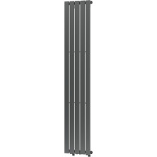 Dekorativní radiátor Mexen Boston 1800 x 376 mm, 740 W, antracit - W213-1800-376-01-66