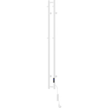 Mexen Pino elektrický radiátor s držáky na ručníky 1405 x 137 mm, 150 W, bílý - W301-1405-137-00-20